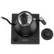 Чайник электрический с поддержкой температуры и дисплеем ECG Forza 8000 Pour Over Nero - 1 л