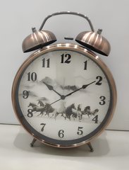 Часы будильник на батарейке АА настольные часы с будильником 20,5 см