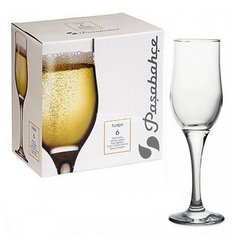 Набор бокалов для шампанского Pasabahce Tulipe 44160-6 - 190 мл, 6 шт