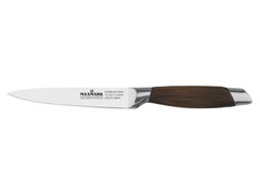 Нож универсальный с ручкой под дерево Maxmark MK-K82 - 12.7 см