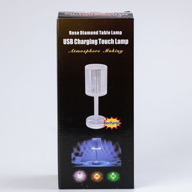 Лампа настольная светодиодная сенсорная светильник аккумуляторный LED