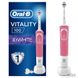 Зубная щетка BRAUN Oral-B Vitality D100.413.1 PRO 3D White Pink