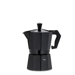 Кофеварка гейзерная KELA Italia (10553) - 150 мл, 3 чашки, черная