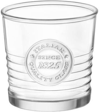 Набір низьких склянок Bormioli Rocco Officina 1825 (540624G08021990) - 295 мл, 4 шт