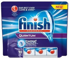 Таблетки для посудомоечных машин FINISH Quantum 10 шт (5011417549186)