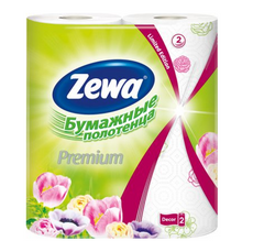 Бумажные полотенца Zewa Joy of flowers 2 слоя 2 рулона (7322540662146)