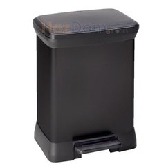 Ведро для мусора Curver Deco 02164 (30 л) - черное