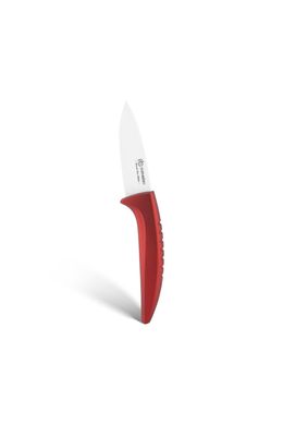 Набір керамічних ножів на прозорій підставці Edenberg EB-7751R- 6пр/червоний