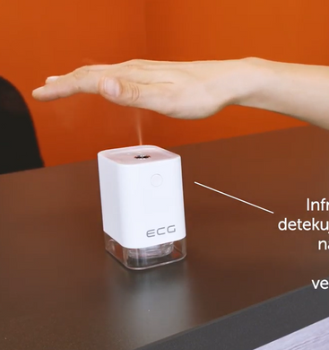 Автоматический распылитель дезинфекции рук с инфракрасным датчиком ECG DS 1010