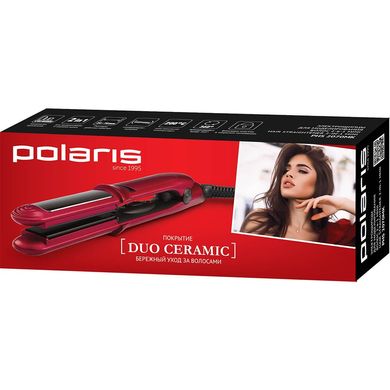Электрощипцы POLARIS PHS 2070 MK — красно-черные