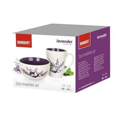 Столовый набор Banquet Lavender 60HH1433L - 2 пр
