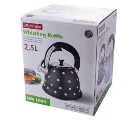 Чайник со свистком Kamille KM-1099 - 2.5 л