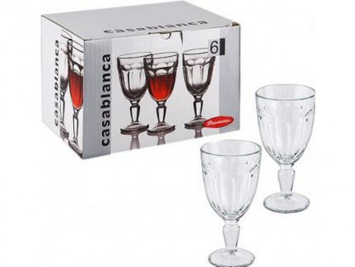 Набор бокалов для вина Pasabahce Casablanka 51258 - 235 мл, 6 шт