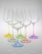 Набір бокалів для вина BOHEMIA Rainbow 40729-D 4641 6854 - 350 мл
