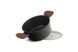 Набор посуды с трехслойным мраморным покрытием Edenberg EB-5651 - 12 пр/деревянные ручки