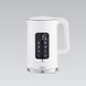 Електричний чайник з регулюванням температури Maestro MR-024-WHITE - 1.7 л, 2200 Вт (білий)
