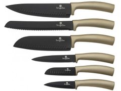 Набор ножей Berlinger Haus Metallic Line Carbon Edition BH-2393 - 6 предметов