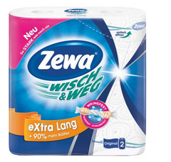 Бумажные полотенца Zewa Wisch & Weg Original Extra Lang 2 рулона (7322540833300)