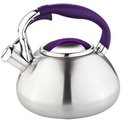 Чайник із свистком Bohmann BH 7602-30 violet - 3 л, фіолетовий