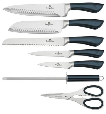 Набор ножей Berlinger Haus METALLIC LINE AQUAMARINE EDITION BH 2415 - 8 предметов