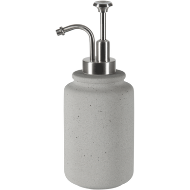 Дозатор для мыла керамический Spirella CEMENT 10.19160 - серый, Серый