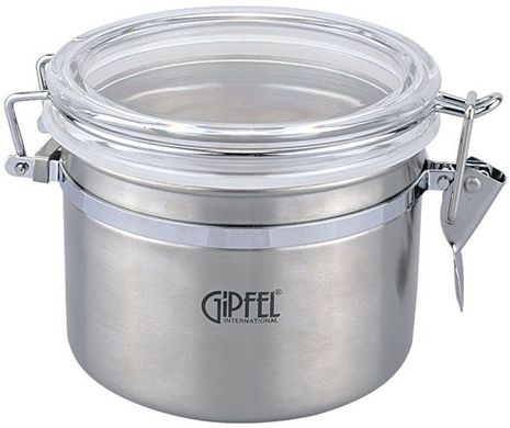 Банка для герметичного хранения сыпучих продуктов GIPFEL PULE 5585 (12.5х9см) - 0.9 л