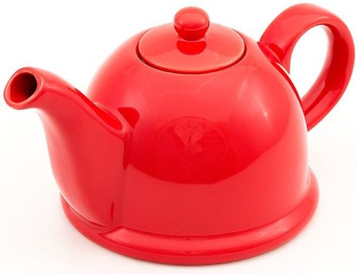 Заварочный керамический чайник GIPFEL PELANGI 3840 - 0.8 л (22х13,5х11,5см), Красный