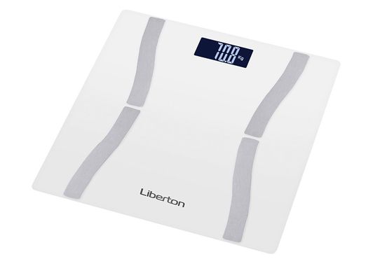 Весы напольные LIBERTON LBS-0808 Smart - 180 кг, белые