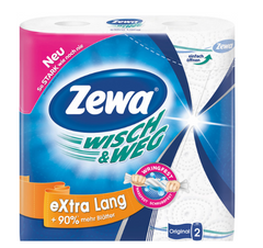 Бумажные полотенца Zewa Wisch & Weg Original Extra Lang 2 рулона (7322540973174)