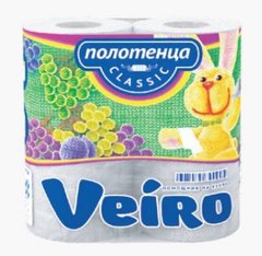 Паперові рушники кухонні Veiro Classic, 2-сл.