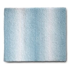Килимок для ванної KELA Ombre, морозно-блакитний, 65х55х3.7 см (23568), Блакитний