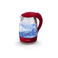 Электрический стеклянный чайник Esperanza Salto Angel EKK011R (красный) - 1,7 л, Красный