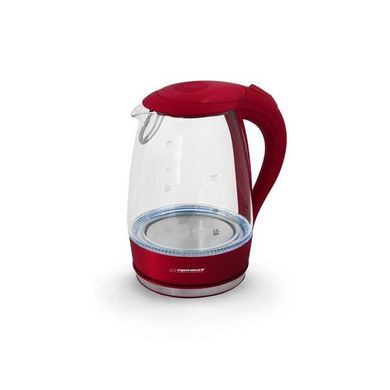Електричний скляний чайник Esperanza Salto Angel EKK011R (червоний) – 1,7 л, Червоний