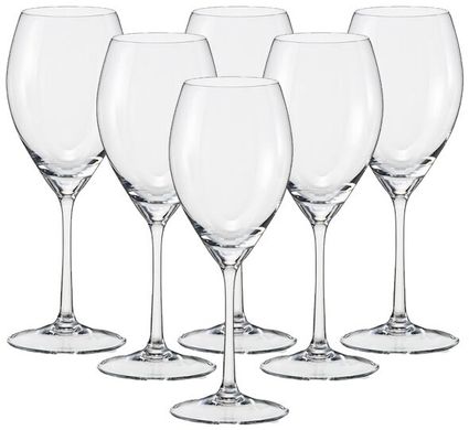 Набір бокалів для вина Bohemia Sophia 40814/390 - 390 мл, 6 шт