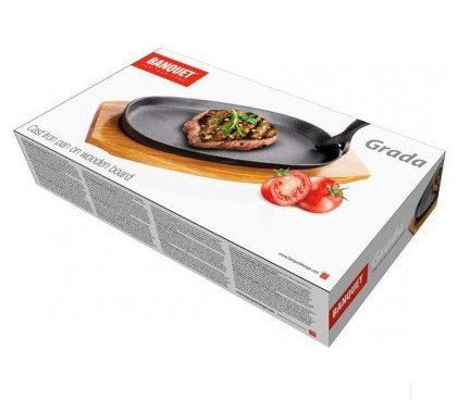Сковорода чавунна Banquet Grada 40LP003 - 23х14 см