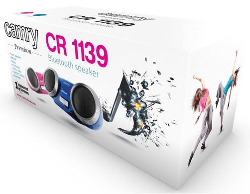 Радио-динамик Camry CR 1139 (розовый)