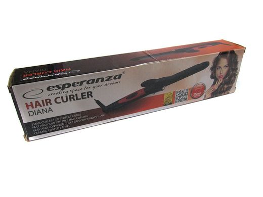 Щипцы для завивки волос Esperanza Diana EBL005 - 25 мм