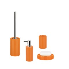 Набор аксессуаров для ванной Spirella Tube (оранжевый), Оранжевый