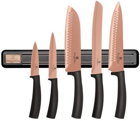 Набір ножів Berlinger Haus Metallic Line Rose Gold Edition BH-2614 - 6 предметів