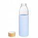 Бутылка для воды стеклянная в силиконовом чехле Kamille KM-9022 - 500 мл