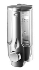 Дозатор для мила Bisk F 72067 - 350 мл, срібло