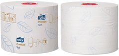 Туалетная бумага в компактных рулонах Tork Premium 1275202