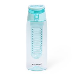 Спортивна пляшка для води Kamille Блакитний 660ml з пластику KM-2303