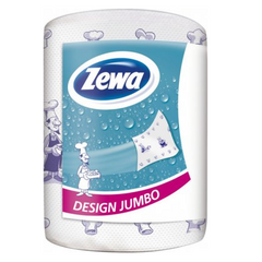 Бумажные полотенца Zewa Design Jumbo 2 слоя 1 рулон (7322540578669)