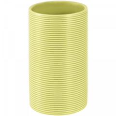 Склянка керамічна Spirella TUBE-RIBBED 10.18517 - фісташкова