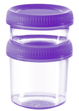 Набор контейнеров для соуса Curver "To Go" 00991 - фиолетовый