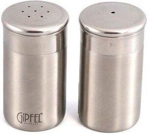 Набір для приправ GIPFEL 5362 - 2 предмети (сталеві сільничка та перечниця)