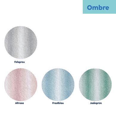 Килимок для ванної KELA Ombre, морозно-блакитний, 100х60х3.7 см (23570), Блакитний, 60х100