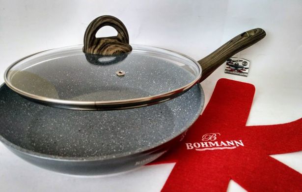 Сковорода із литого алюмінію Bohmann BH 1006-24 MRB - 24 см