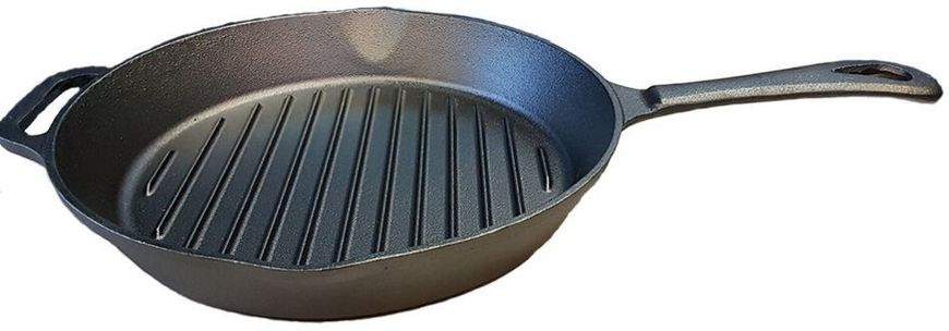 Сковорода-гриль чугунная GIPFEL DILETTO 2157 - 29.5 см
